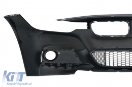 Front Bumper suitable for BMW 3 Series F30 F31 (2011-2019) M-Technik Design without Fog Lights-image-6016344