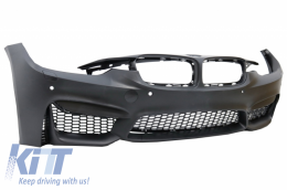 Front Bumper suitable for BMW 3 Series F30 F31 Non LCI & LCI (2011-2018) with Front Fenders M3 Sport EVO Design-image-6073145