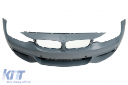 Front Bumper suitable for BMW 4 Series F32 F33 F36 (2013-2017) Coupe Convertible Gran Coupe M Tech Design-image-6097456