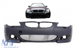 Front Bumper suitable for BMW 5 Series E60 E61 (2003-2010) M5 Design-image-6085073