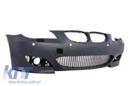 Front Bumper suitable for BMW 5 Series E60 E61 (2003-2007) M5 Design PDC 24mm-image-5992285