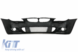 Front Bumper suitable for BMW 5 Series E60 E61 (2003-2010) M-Technik Design Without Fog lights-image-6041490