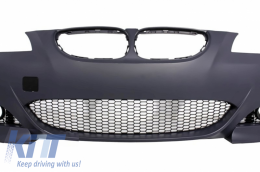 Front Bumper suitable for BMW 5 Series E60 E61 (2003-2010) with Side Skirts M5 Design-image-6057889