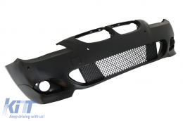 Front Bumper suitable for BMW 5 Series E60 Sedan E61 LCI Touring (2007-2010) M-Technik Design PDC 18mm-image-5988237