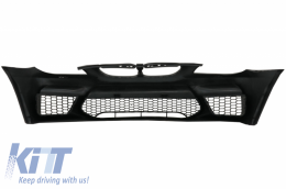 Front Bumper suitable for BMW 5 Series E60 Sedan E61 Touring (2003-2009) with Central Kidney Grilles G30 M5 Design-image-6064515