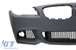 Front Bumper suitable for BMW 5 Series F10 F11 (2011-2014) M-Technik Design-image-57158