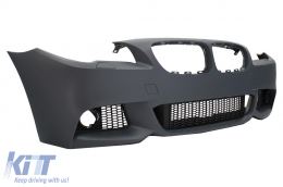 Front Bumper suitable for BMW 5 Series F10 F11 (2011-2014) M-Technik Design-image-57160