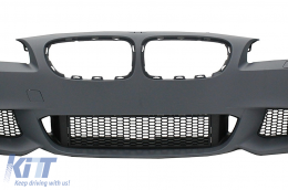 Front Bumper suitable for BMW 5 Series F10 F11 (2011-2014) M-Technik Design-image-57162