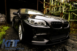 Front Bumper suitable for BMW 5 Series F10 F11 (2011-2014) With Extension Lip M Design-image-6018905