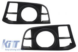 Front Bumper suitable for BMW 5 Series F10 F11 LCI (2015-up) M-Technik Design with LED Fog Lamps-image-6025713