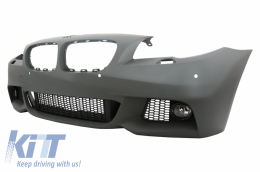 Front Bumper suitable for BMW 5 Series F10 F11 (07.2010-2013) Non LCI Sedan Touring M-Technik Design-image-6034154