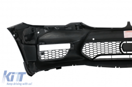 Front Bumper suitable for BMW 5 Series G30 G31 (2017-2019) M5 Sport Design with ACC-image-6086758