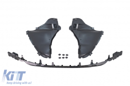 Front Bumper suitable for BMW 5 Series G30 G31 LCI Limousine Touring (2020-2023) M5 Sport Design-image-6106892