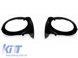 Front Bumper suitable for BMW E46 Sedan Touring (1998-2004) M-Technik M-Tech M-Sport Model with Smoke Fog Lights-image-6026523