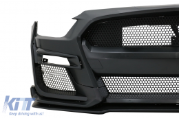 Front Bumper suitable for Ford Mustang Mk6 VI Sixth Generation (2015-2017) GT500 Design-image-6084418