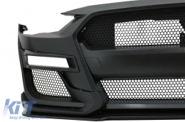 Front Bumper suitable for Ford Mustang Mk6 VI Sixth Generation Facelift (2018-2019) GT500 Design-image-6084426