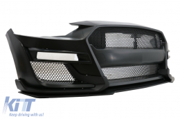 Front Bumper suitable for Ford Mustang Mk6 VI Sixth Generation Facelift (2018-2019) GT500 Design-image-6084427