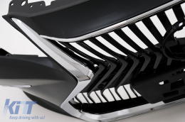 Front Bumper suitable for Lexus ES 350 XV40 (2006-2011) upgrade to 2019 Design-image-6092948