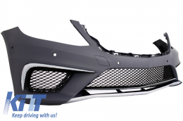 Front Bumper suitable for MERCEDES Benz W222 S-Class (2013-06.2017) S63 Design-image-6015170