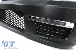 Front Bumper suitable for Mercedes C-Class W204 S204 C204 (2007-2015) Facelift C63 Design-image-6108052