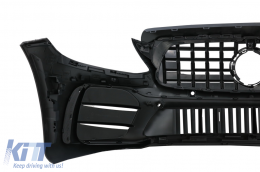 Front Bumper suitable for Mercedes C-Class W205 S205 A205 C205 (2014-2020) GT R Design-image-6079185