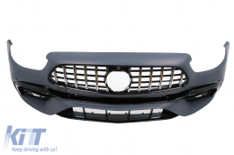 Front Bumper suitable for Mercedes E-Class W213 S213 C238 A238 Facelift (2020-Up) E63 Design-image-6085081