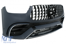 Front Bumper suitable for Mercedes GLE W167 SUV C167 Coupe (2019-Up) GLE63 Design-image-6107935