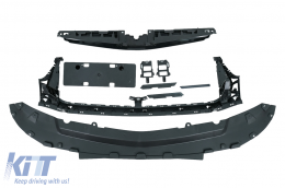 Front Bumper suitable for Mercedes GLE W167 SUV C167 Coupe (2019-Up) GLE63 Design-image-6107940