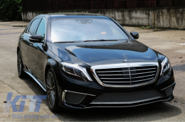 Front Bumper suitable for Mercedes S-Class W222 (2013-06.2017) S65 Design-image-5994726