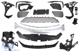 Front Bumper suitable for Mercedes S-Class W222 (2013-06.2017) S63 Design-image-6102324