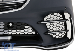 Front Bumper suitable for Mercedes S-Class W223 Limousine (2020-up) Sport Line Design-image-6096879