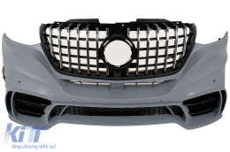 Front Bumper suitable for Mercedes Sprinter W907 W910 (2019-2021) GT Design-image-6109697