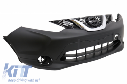 Front Bumper suitable for Nissan Qashqai Mk2 J11 (2014-2017)-image-6037416