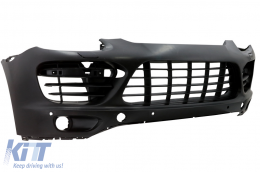 Front Bumper suitable for Porsche Cayenne 958 92A Pre-Facelift (06.2010-08.2014)-image-6084887