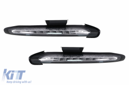 Front Bumper suitable for Porsche Cayenne 958 92A Pre-Facelift (06.2010-08.2014) with DRL and Dynamic Signals-image-6106560