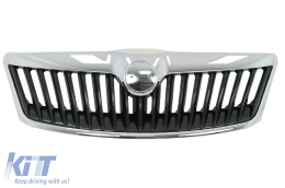 Front Bumper suitable for Skoda Octavia II Mk2 1Z Facelift (2009-2013) RS Design-image-6110797