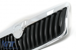 Front Bumper suitable for Skoda Octavia II Mk2 1Z Facelift (2009-2013) RS Design-image-6110799