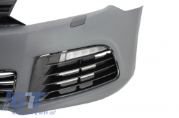 Front Bumper suitable for VW Golf 6 VI (2008-2013) with LED Headlights Flowing Dynamic Sequential Turning Lights R20 Look-image-6052977