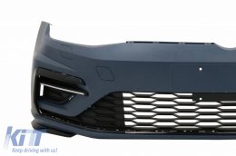 Front Bumper suitable for VW Golf 7.5 (2017-2020) R Line Design-image-6056741