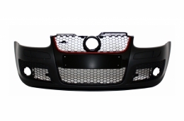 Front Bumper suitable for VW Golf V 5 MK5 (2003-2007) GTI Design with Xenon Look Headlights-image-6043251