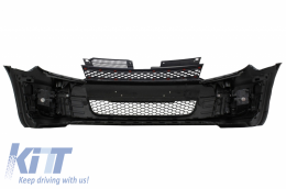 Front Bumper suitable for VW Golf VI 6 (2008-2013) GTI Look without PDC-image-6020358