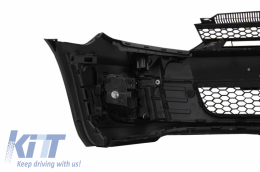 Front Bumper suitable for VW Golf VI 6 (2008-2013) GTI Look without PDC-image-6020359