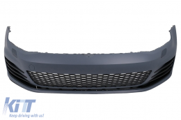 Front Bumper suitable for VW Golf VII 7 5G (2013-2017) GTI Look-image-6106805