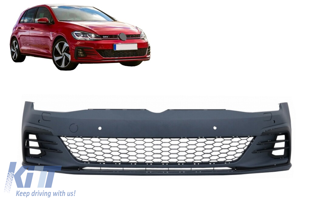 Meer dan wat dan ook specificeren Vertrappen Front Bumper suitable for VW Golf VII 7.5 (2017-2020) GTI Look -  CarPartsTuning.com