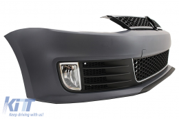 Front Bumper suitable for VW Jetta Mk6 VI (2011-2014) GLI GTI Design-image-6023504