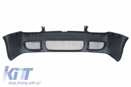 Front Bumper with Badgeless Front Grille suitable for VW Golf IV 4 MK4 (1997-2004) R32 Look-image-6054716