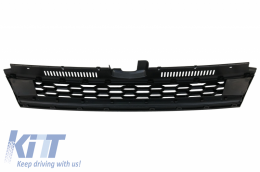 Front Bumper with Central Badgeless Grille suitable for VW Golf 7.5 (2017-2020) R GTI Design-image-6058355