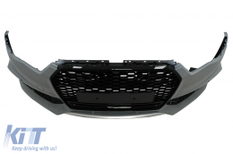 Front Bumper with Central Grille suitable for Audi A6 C7 4G Facelift (2015-2018) RS6 Design-image-6099384