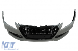 Front Bumper With Central Grille suitable for Audi A7 4G Pre-Facelift (2010-2014) RS7 Design-image-6099457