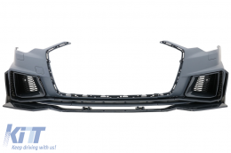 Front Bumper with Central Grille suitable for Audi A6 C8 4K (2018-2020) RS6 Design-image-6100876